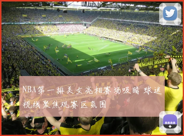 NBA第一排美女亮相赛场吸睛 球迷视线聚焦观赛区氛围